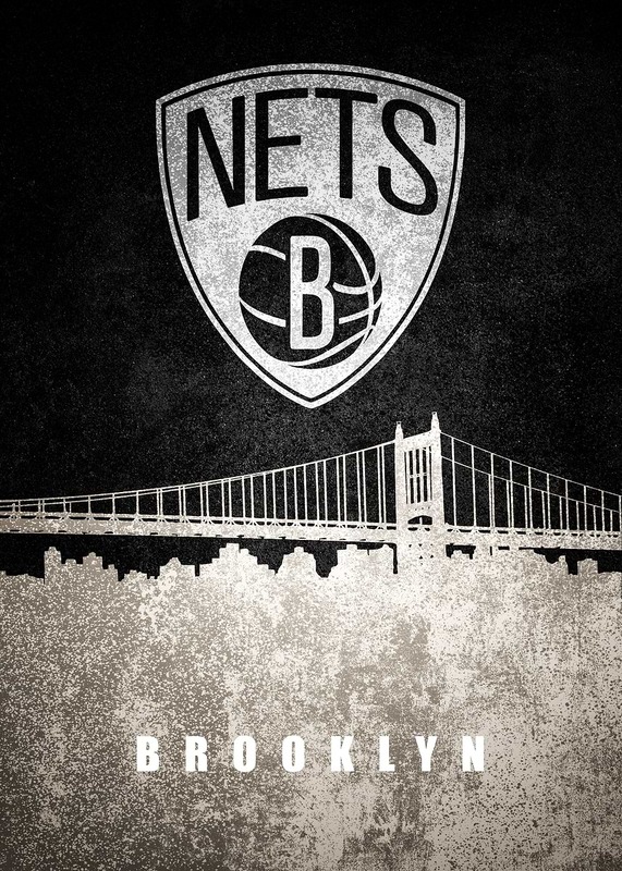 Brooklyn City Skyline Poster