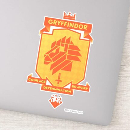 Brutalist GRYFFINDOR™ Crest Sticker