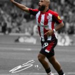 Bryan Mbeumo Soccer Poster