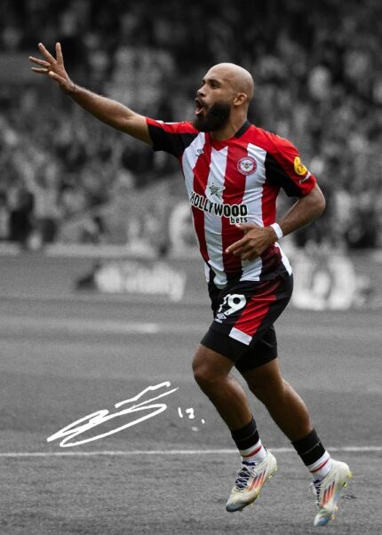 Bryan Mbeumo Soccer Poster