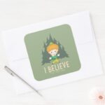 Buddy The Elf I Believe Square Sticker