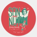 Buddy The Elf Son Of A Nutcracker Classic Round Sticker