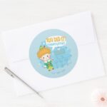 Buddy The Elf You Did It Congratulations Classic Round Sticker