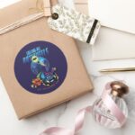 Calling All Batwheels™ Classic Round Sticker