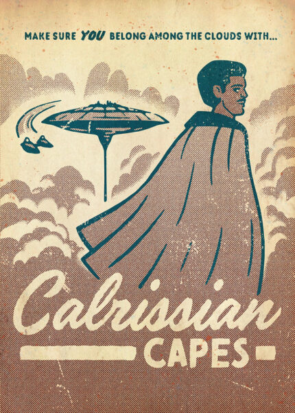 Calrissian Capes Starwars Poster