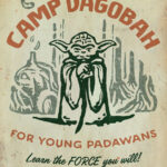 Camp Dagobah Starwars Poster
