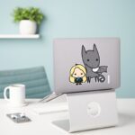 Cartoon Thestral And Luna Character Art Sticker