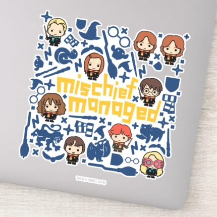 Cartoon MISCHIEF MANAGED™ Graphic Sticker