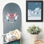 Cat In The Hat Cat Text Bow Tie Sticker