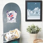 Cat In The Hat Up Up Up With A Fish Sticker