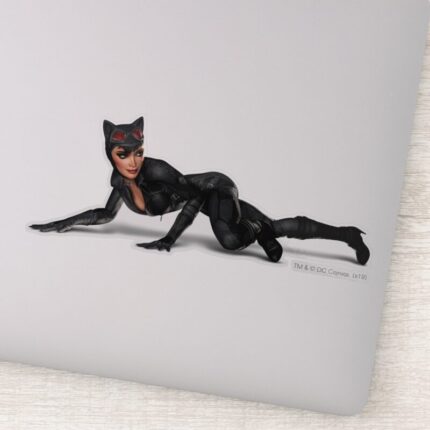 Catwoman Lurking Sticker