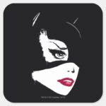 Catwoman Nine Lives Square Sticker