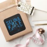 Catwoman Selina Kyle Motorcycle Square Sticker