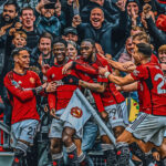 Celebration Players Football Poster