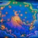 Celestial Mountain Poster