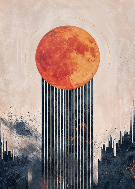 Celestial Rise Poster