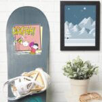 Charlie Brown And Lucy Football Comic Graphic Sticker