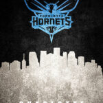 Charlotte City Skyline Poster