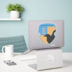 Checkered RAVENCLAW™ Crowned Crest Sticker