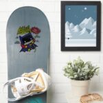 Chibi Batgirl Ready For Action Sticker