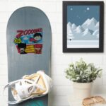 Chibi Batman Too Slow Sticker