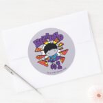 Chibi Bizarro 1 Classic Round Sticker