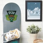 Chibi Green Lantern Forming Giant Fists Sticker