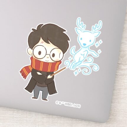 Chibi HARRY POTTER™ Patronus Sticker