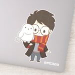 Chibi HARRY POTTER™ Hedwig Sticker
