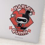 Chibi Harley Quinn Splits Sticker