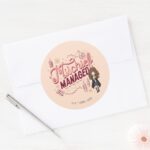 Chibi Hermione Mischief Managed Classic Round Sticker