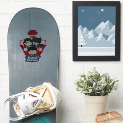 Chibi Justice League Of America Stars Sticker