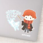 Chibi Ron Weasley Patronus Sticker