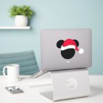 Christmas Mickey Mouse Santa Icon Sticker