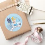 Cinderella Gracious Heart Classic Round Sticker