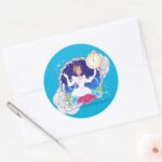 Cinderella Princess Cinderella Classic Round Sticker