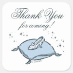 Cinderella Castle Fairy Tale Quinceanera Square Sticker