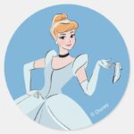 Cinderella Magical Moment Classic Round Sticker