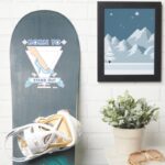 Cindrella Glass Slipper Born To Stand Out Sticker