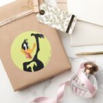 Classic DAFFY DUCK™ Classic Round Sticker