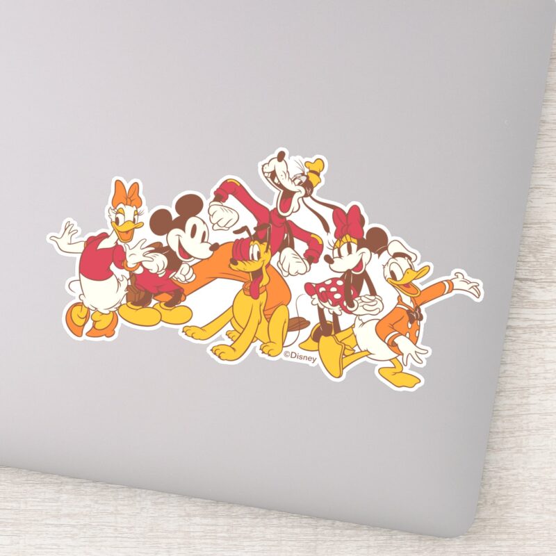 Classic Disney Friends Together Sticker