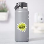 Classic Grinch Green Starburst Sticker