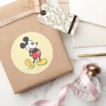 Classic Mickey Classic Round Sticker
