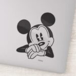 Classic Mickey Mouse Cute Portrait Sticker