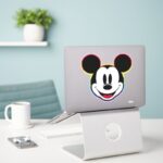 Classic Mickey Rainbow Head Sticker