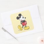 Classic Mickey Square Sticker