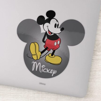 Classic Mickey Head Icon Sticker