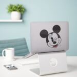 Classic Mickey Head Tilt Wink Sticker