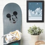 Classic Mickey Head Tilt Wink Sticker