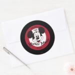 Classic Mickey Mickey Mouse Club Classic Round Sticker